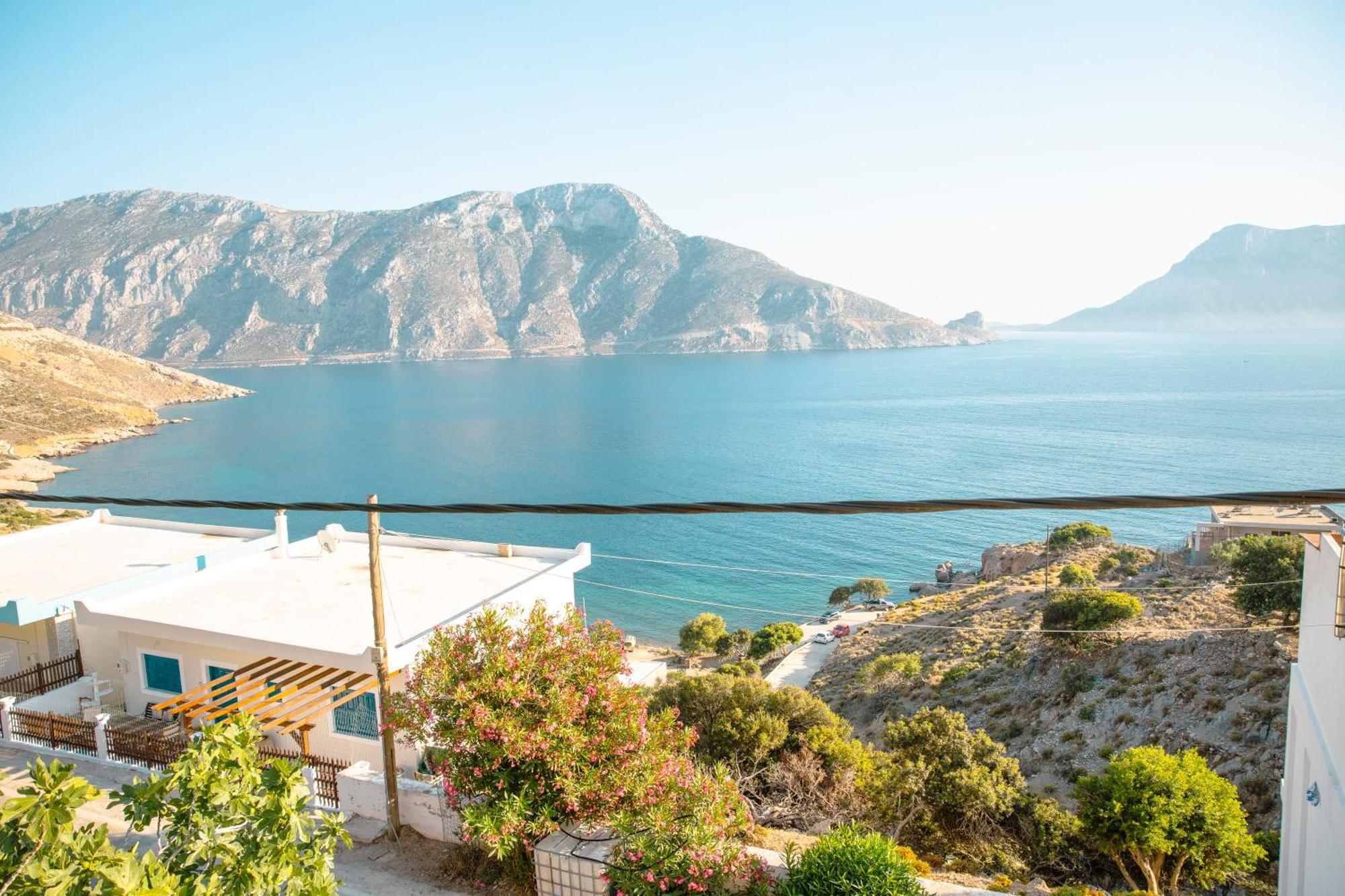 Villa Kalymnos Skalia Mountain-Sea Camera foto
