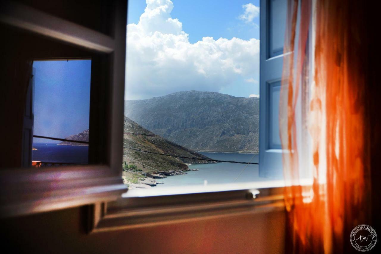 Villa Kalymnos Skalia Mountain-Sea Esterno foto