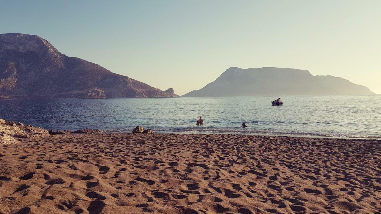 Villa Kalymnos Skalia Mountain-Sea Esterno foto