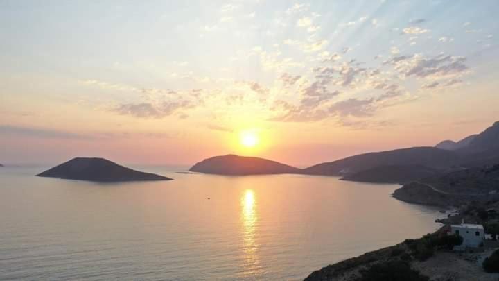 Villa Kalymnos Skalia Mountain-Sea Esterno foto